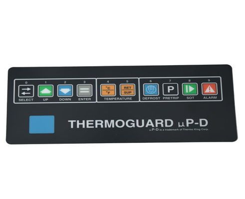 Polycarbonate Chemical Resistant Graphic Overlays For Custom Branding